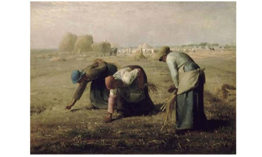 realisme Jean Franacois Millet Les Glaneurs 1857